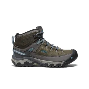 Women's Targhee III Waterproof Mid  |  Magnet/Atlantic Blue KEEN