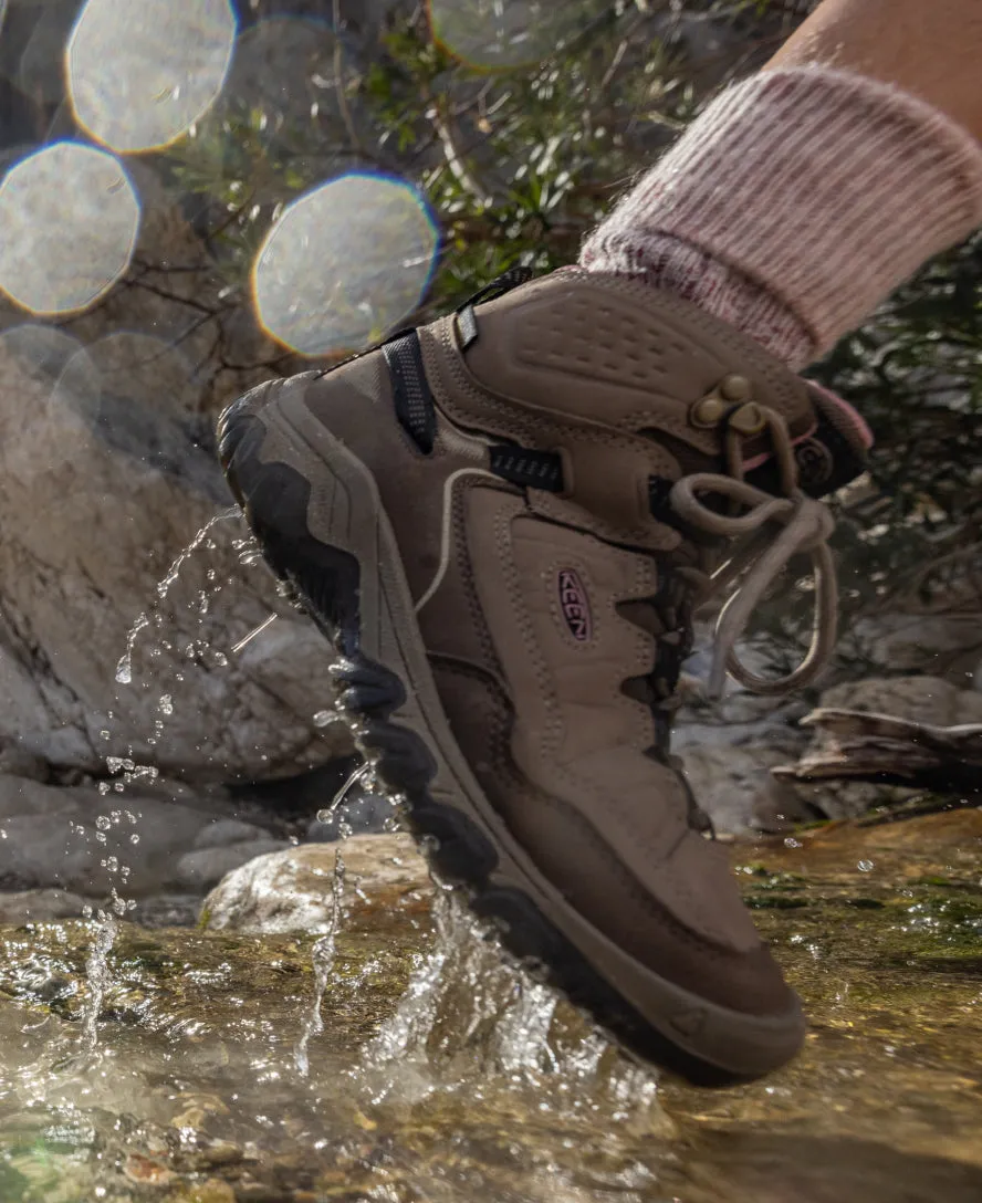 Women's Targhee IV Waterproof Hiking Boot  |  Bison/Beaujolais KEEN