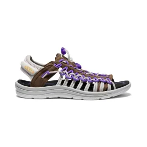Women's UNEEK II Open Toe x emmi  |  Dark Earth/Tillandsia Purple KEEN
