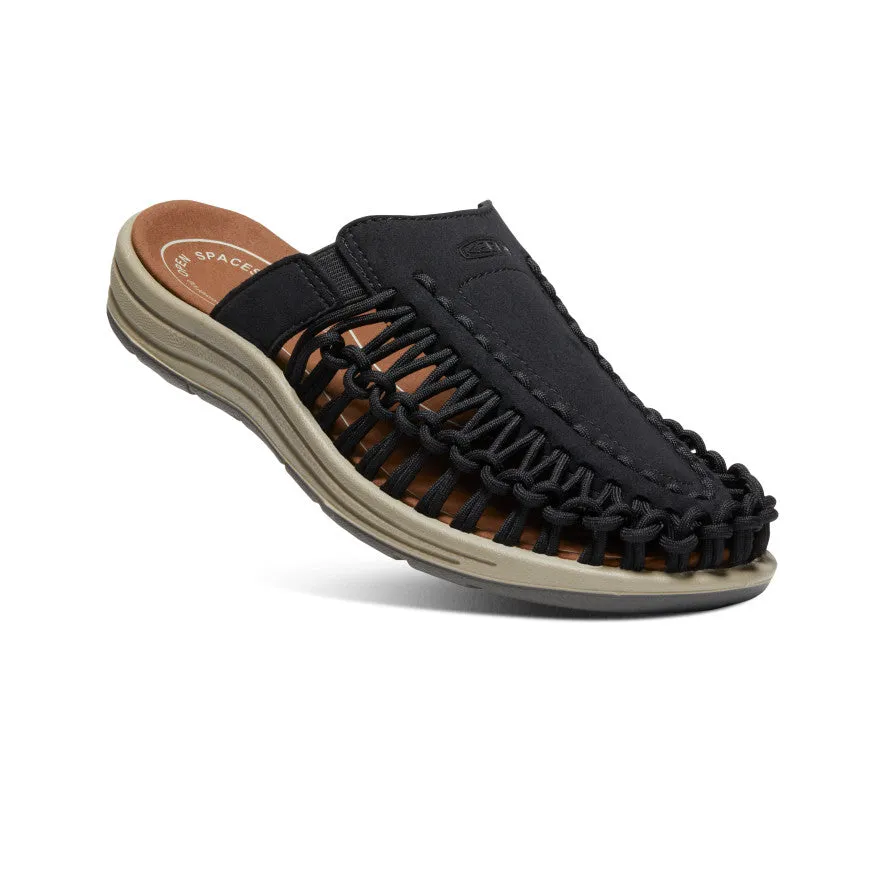 Women's UNEEK II Slide | Black/Plaza Taupe KEEN