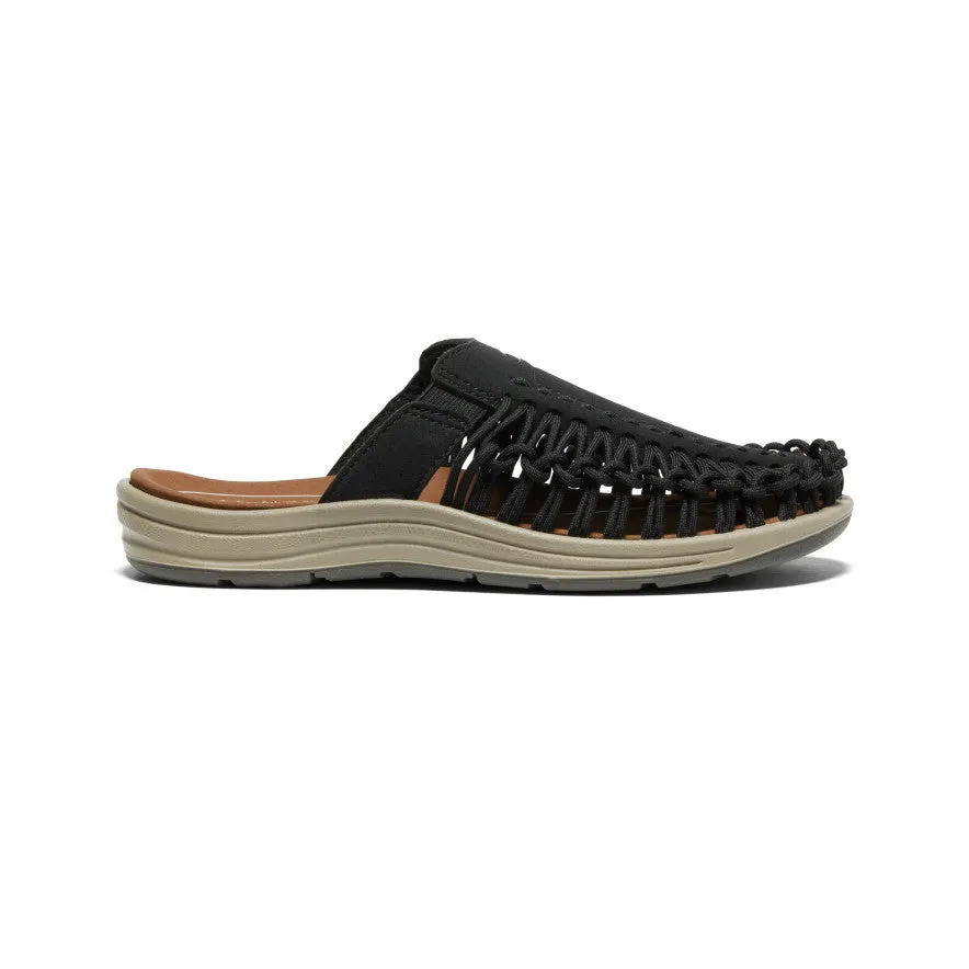 Women's UNEEK II Slide | Black/Plaza Taupe KEEN