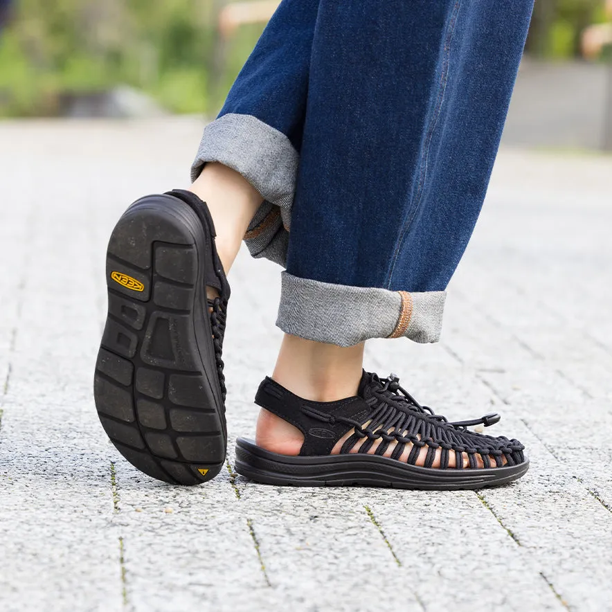 Women's UNEEK Sneaker  |  Black/Black KEEN