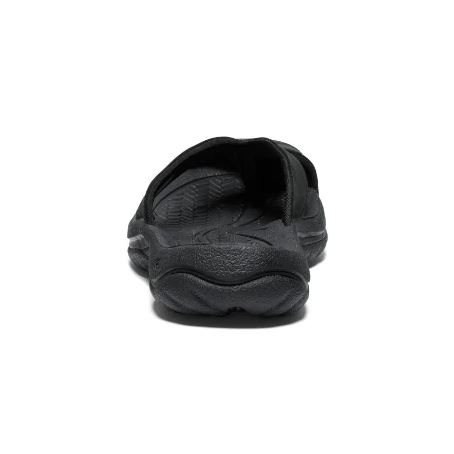 Women's Waimea Leather Flip-Flop  |  Black/Black KEEN