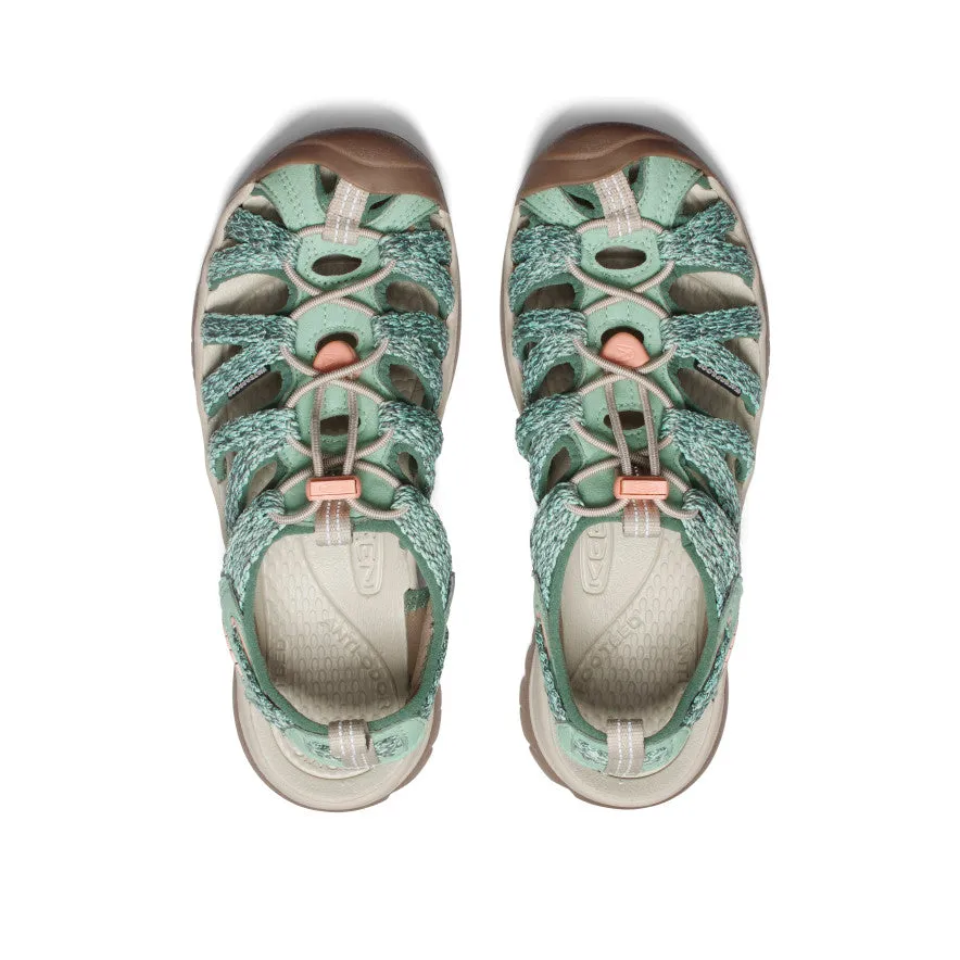 Women's Whisper  |  Granite Green/Peach Parfait KEEN