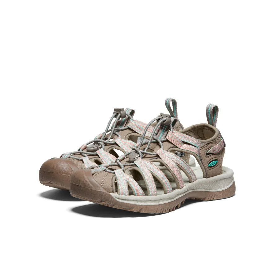 Women's Whisper  |  Taupe/Coral KEEN