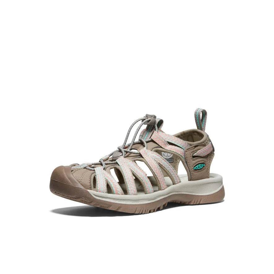 Women's Whisper  |  Taupe/Coral KEEN