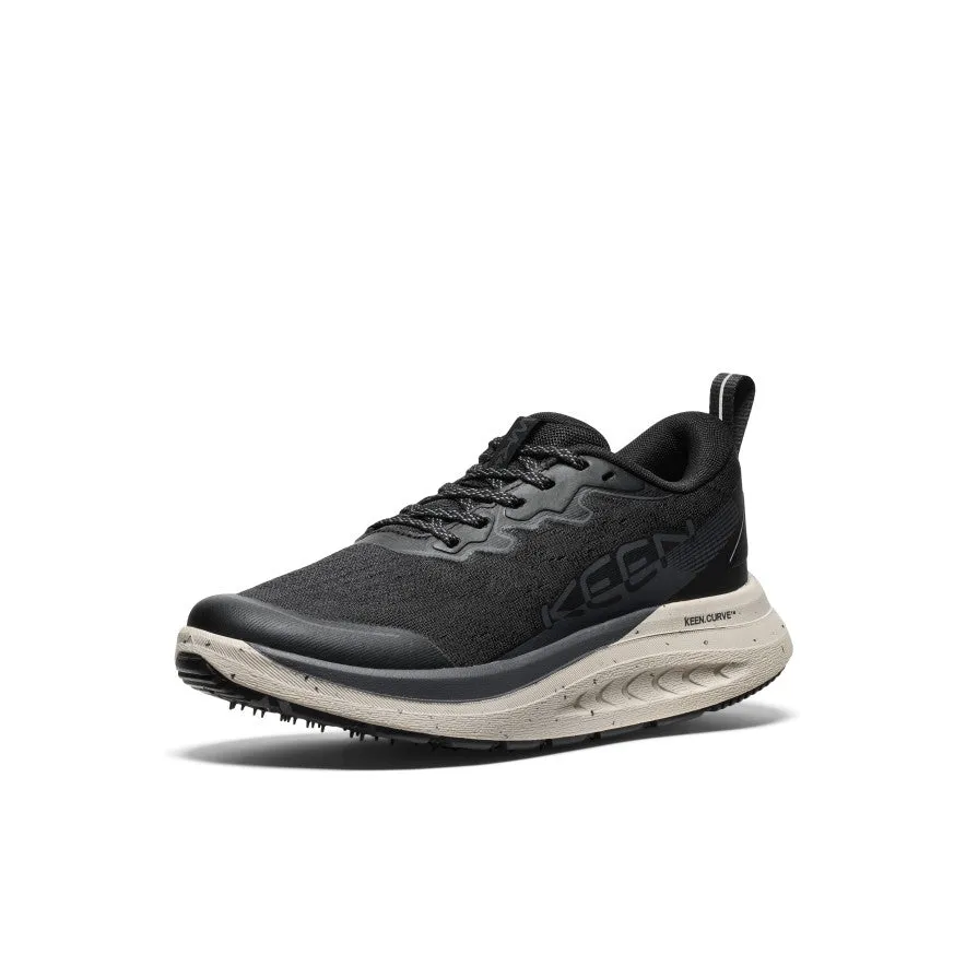 Women's WK400 II Walking Shoe  |  Black/Vapor KEEN
