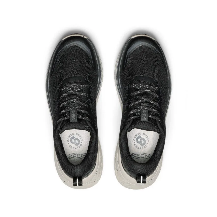 Women's WK400 II Walking Shoe  |  Black/Vapor KEEN
