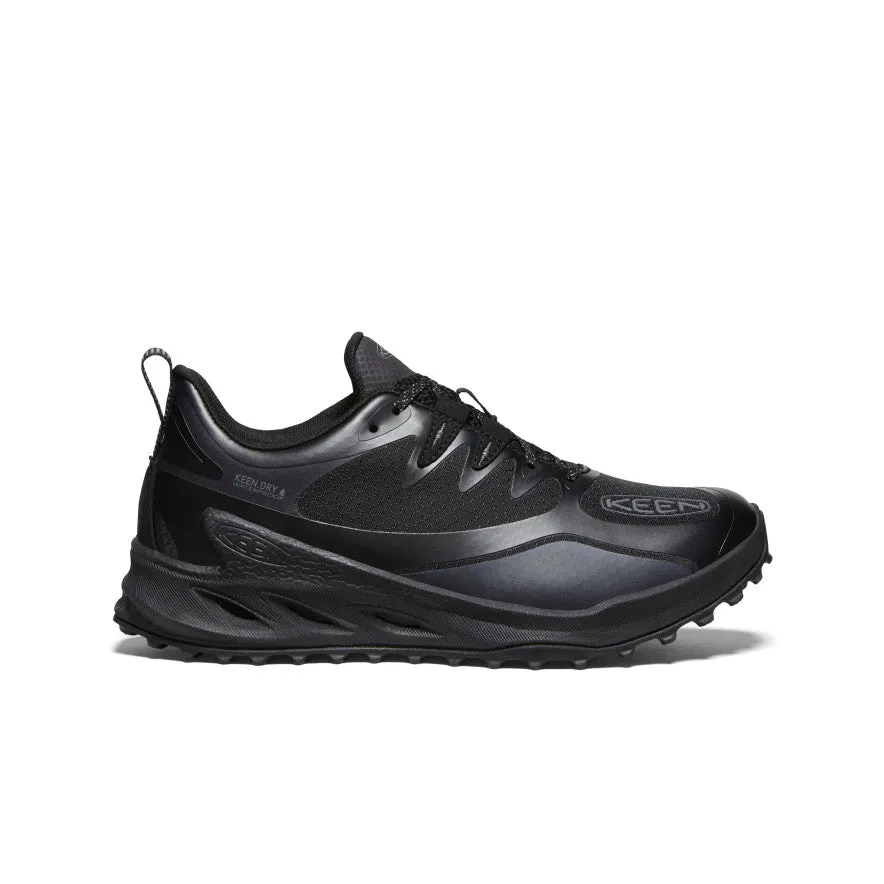Women's Zionic Waterproof Hiking Shoe  |  Black/Black KEEN