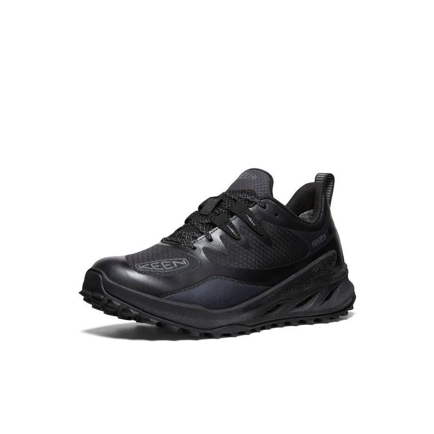 Women's Zionic Waterproof Hiking Shoe  |  Black/Black KEEN
