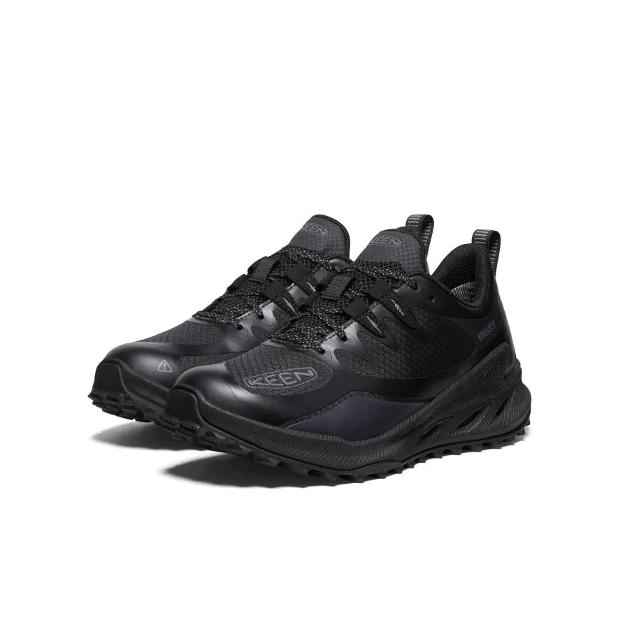 Women's Zionic Waterproof Hiking Shoe  |  Black/Black KEEN