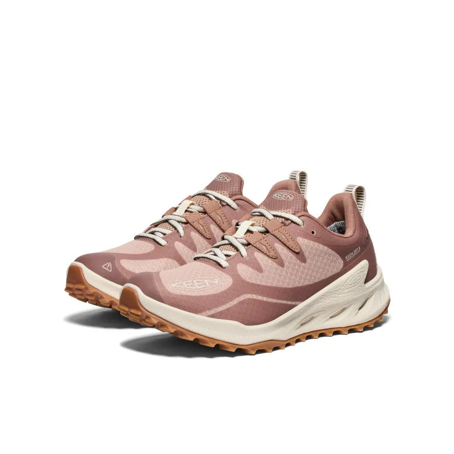 Women's Zionic Waterproof Hiking Shoe  |  Warm Taupe/Raw Umber KEEN