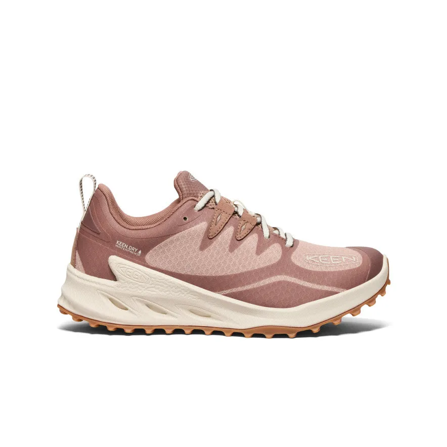 Women's Zionic Waterproof Hiking Shoe  |  Warm Taupe/Raw Umber KEEN