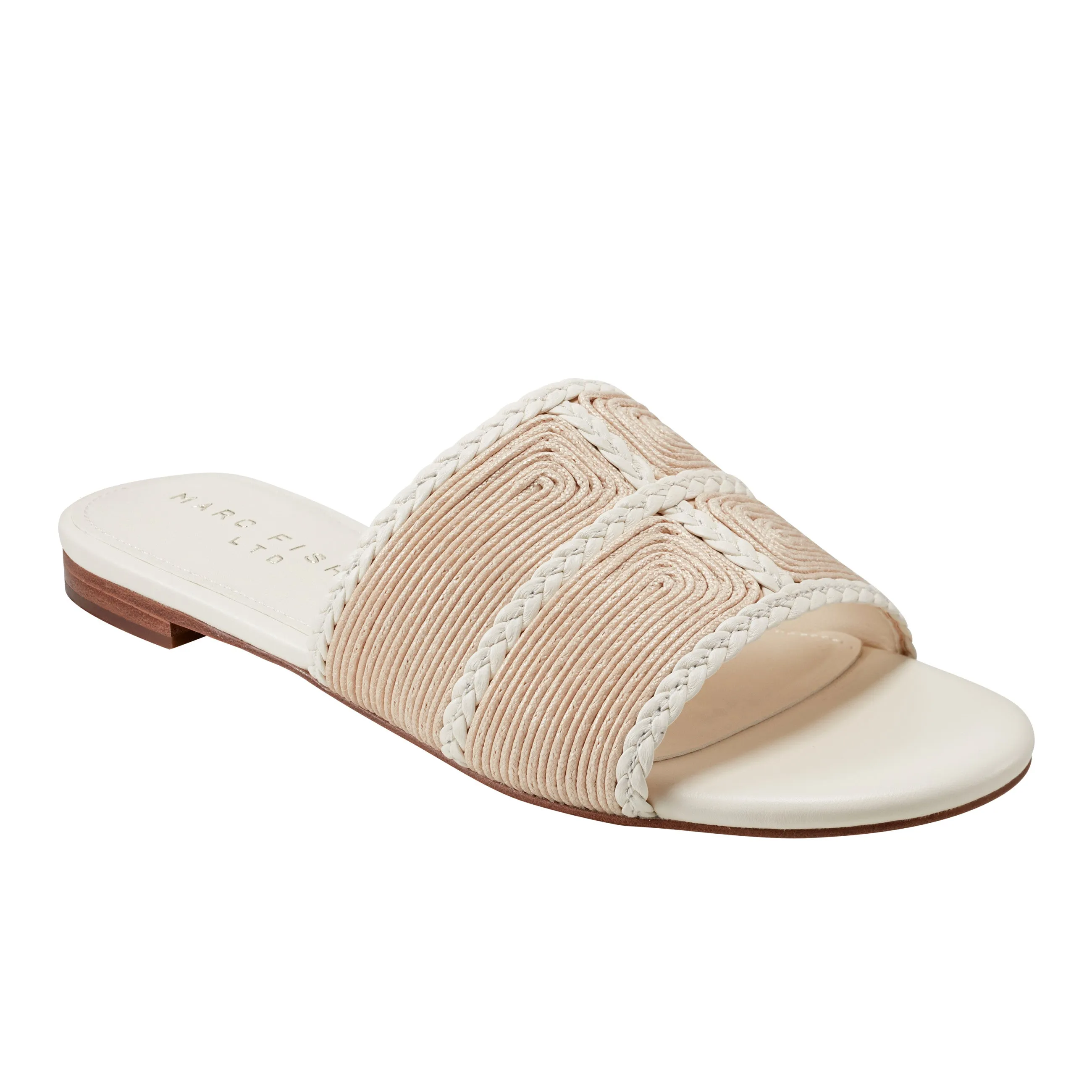 Zuri Flat Slide Sandal -MARC FISHER